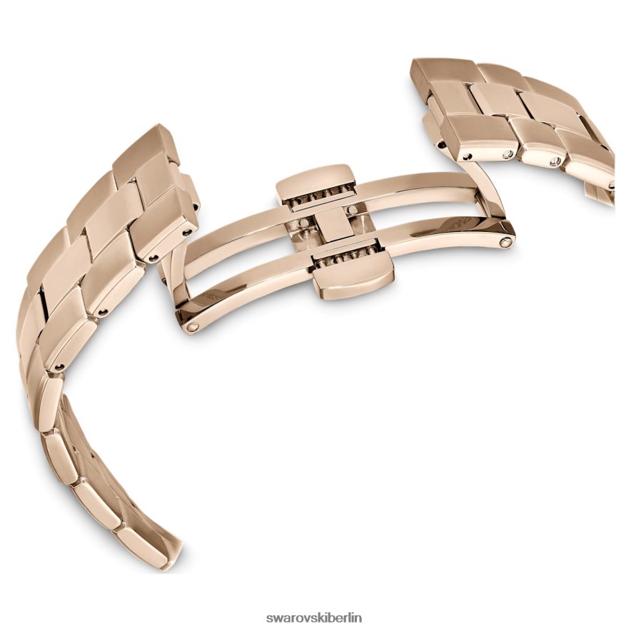 Swarovski Octea Lux Sportuhr Swiss Made, Metallarmband, blau, champagnergoldfarbenes Finish Zubehör HLT4481143