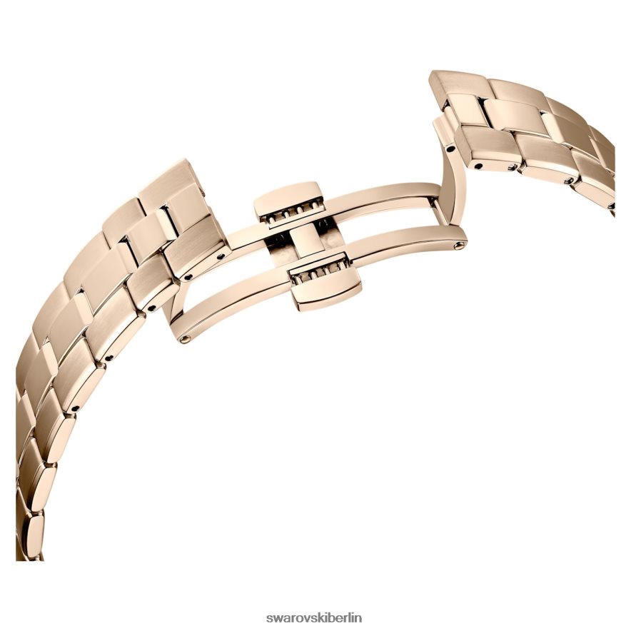 Swarovski Octea Lux Sportuhr Swiss Made, Metallarmband, goldfarben, champagnergoldfarbenes Finish Zubehör HLT4481136