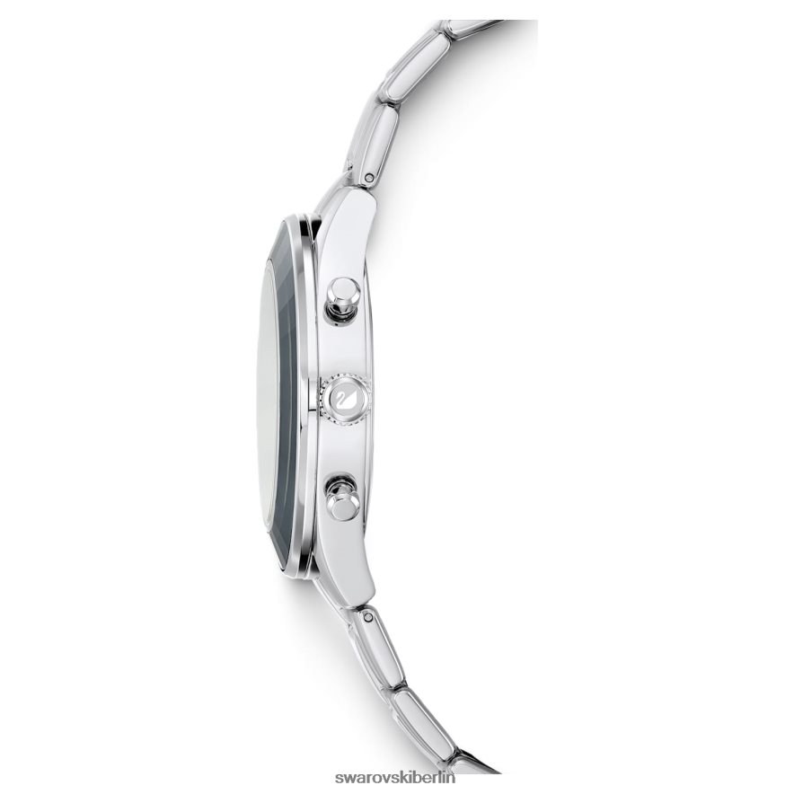 Swarovski Octea Lux Sportuhr Swiss Made, Metallarmband, schwarz, Edelstahl Zubehör HLT4481243