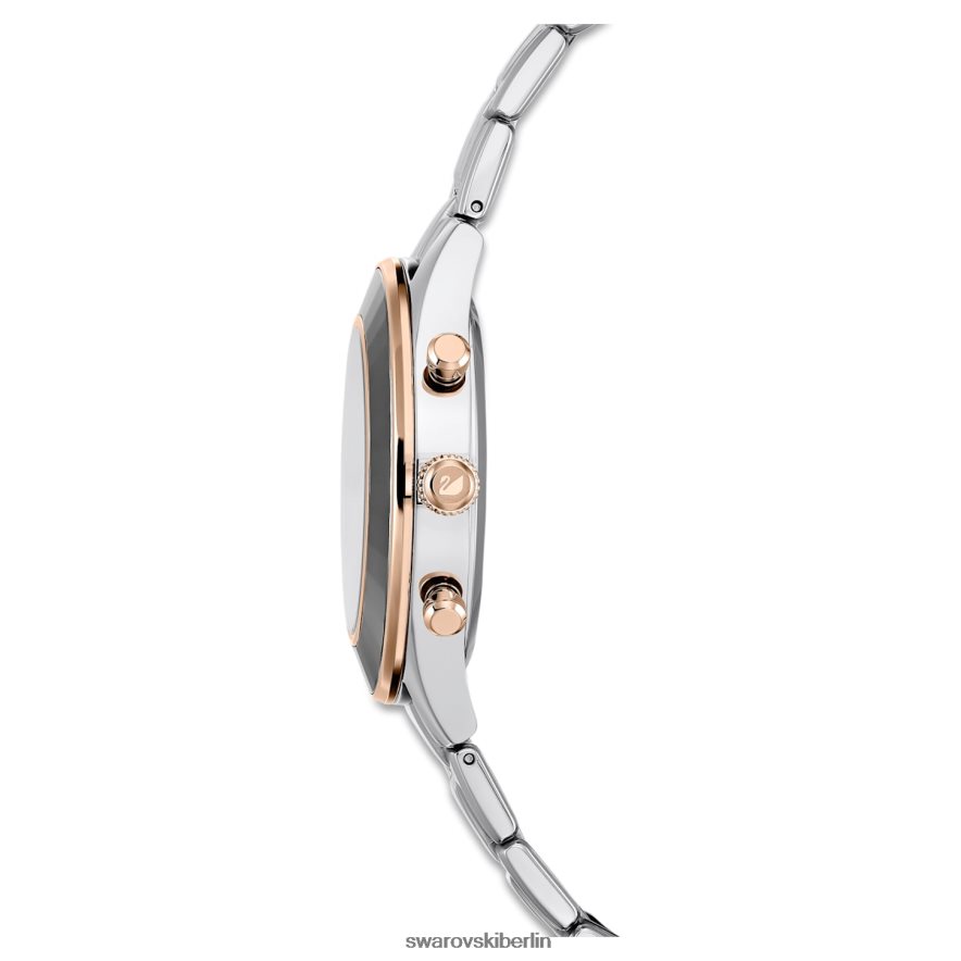Swarovski Octea Lux Sportuhr Swiss Made, Metallarmband, silberfarben, Edelstahl Zubehör HLT4481192