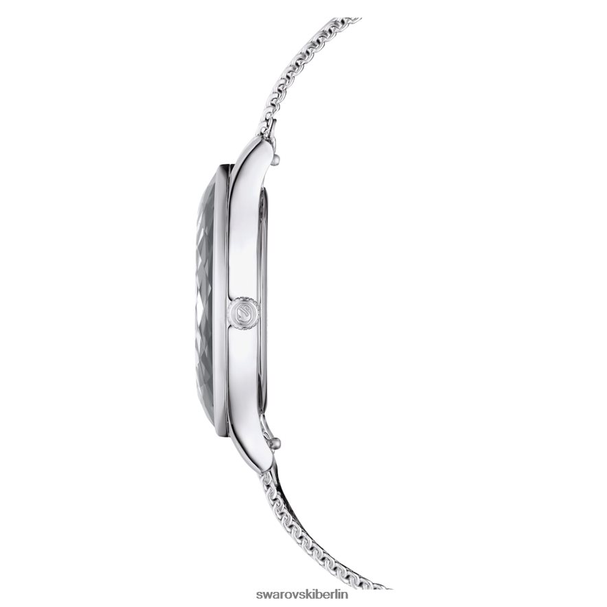 Swarovski Octea Nova Uhr Swiss Made, Metallarmband, schwarz, Edelstahl Zubehör HLT4481241