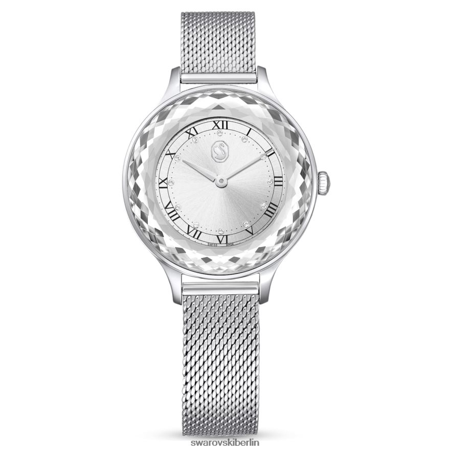 Swarovski Octea Nova Uhr Swiss Made, Metallarmband, silberfarben, Edelstahl Zubehör HLT4481242