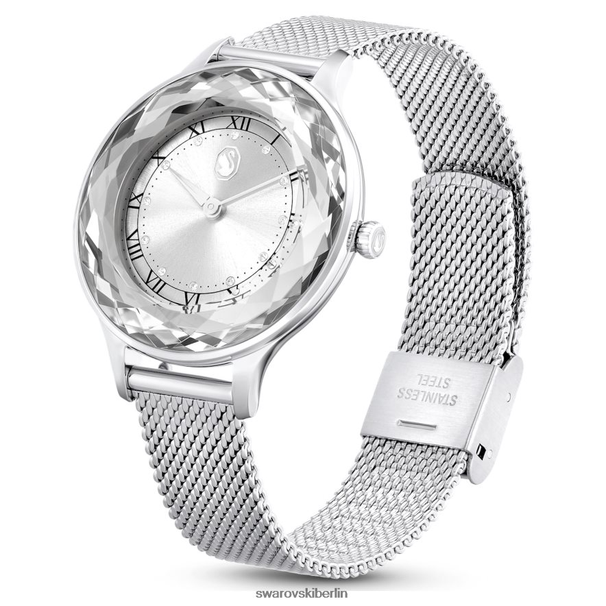 Swarovski Octea Nova Uhr Swiss Made, Metallarmband, silberfarben, Edelstahl Zubehör HLT4481242