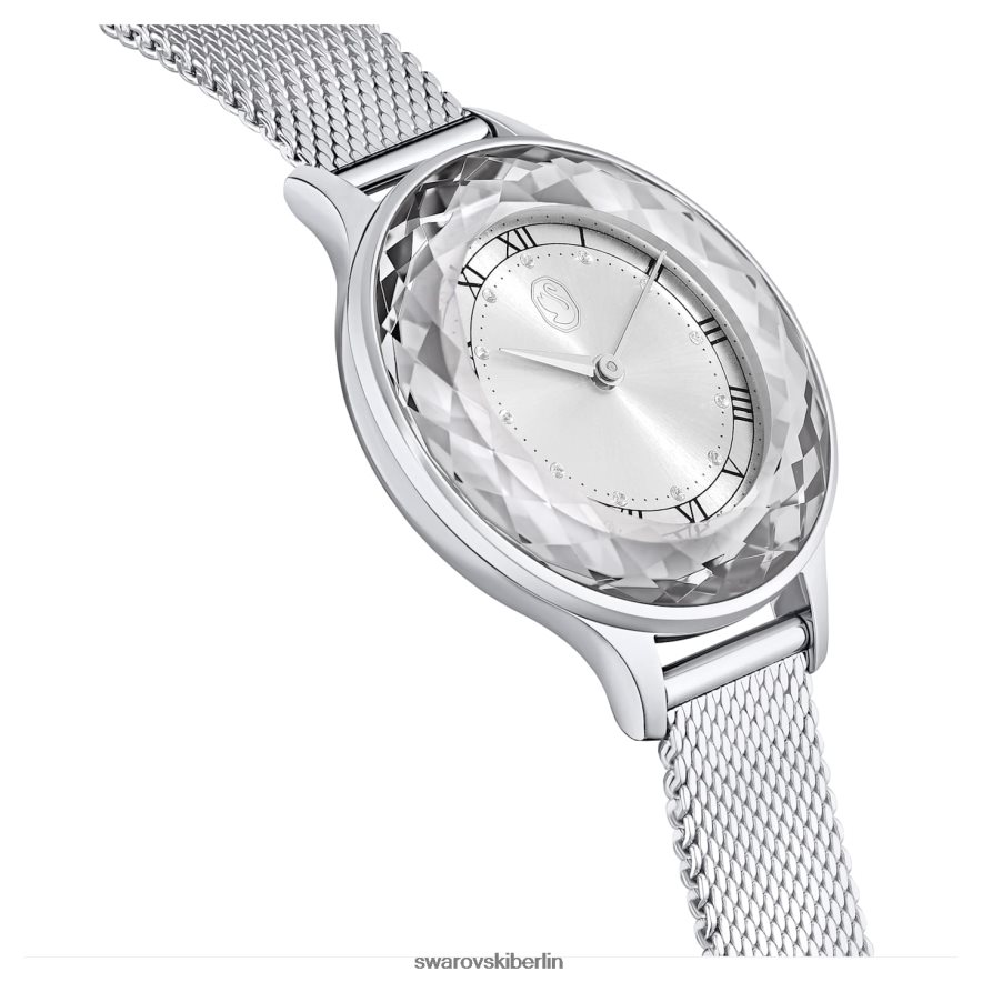 Swarovski Octea Nova Uhr Swiss Made, Metallarmband, silberfarben, Edelstahl Zubehör HLT4481242