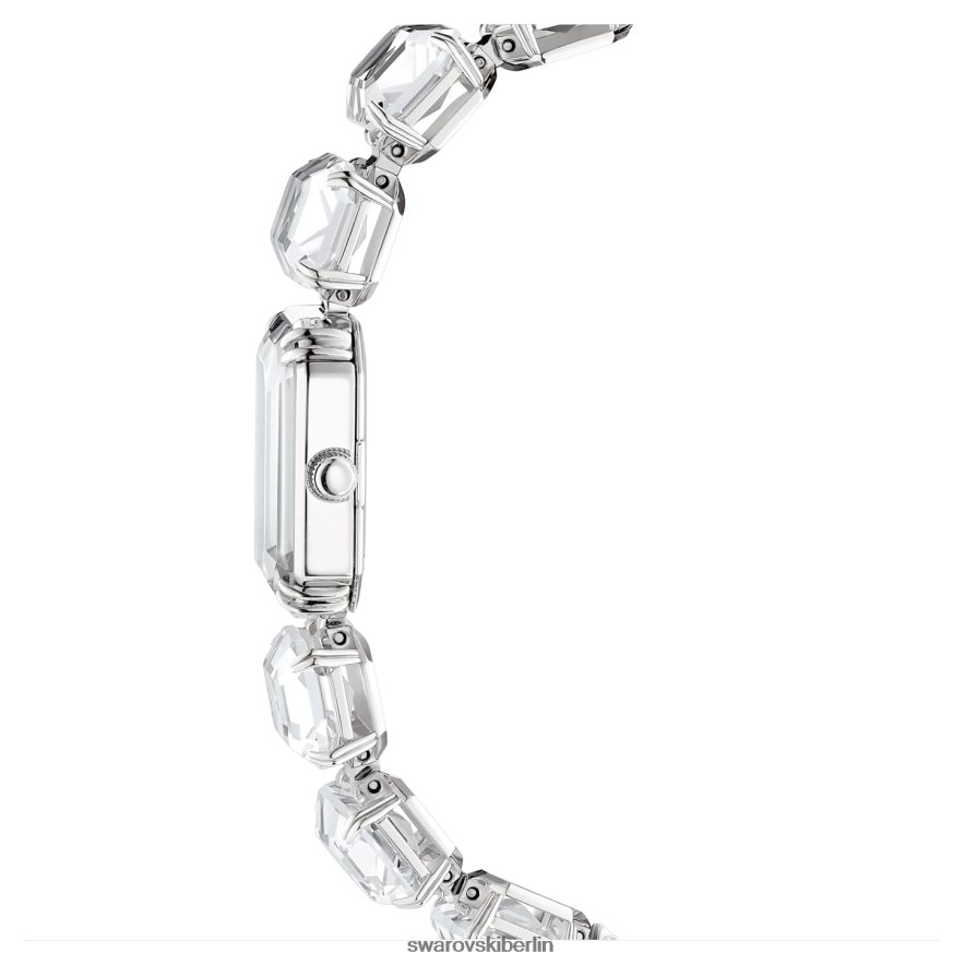 Swarovski betrachten Armband im Achteckschliff, weiß, Edelstahl Zubehör HLT4481225