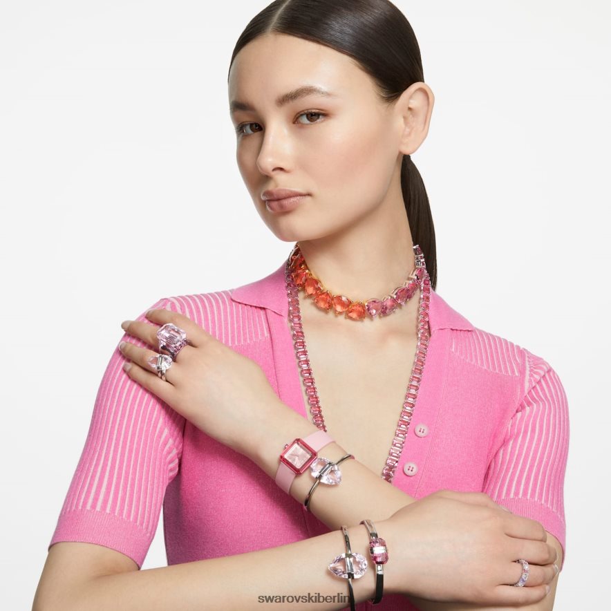 Swarovski betrachten Silikonarmband, rosa Zubehör HLT4481252