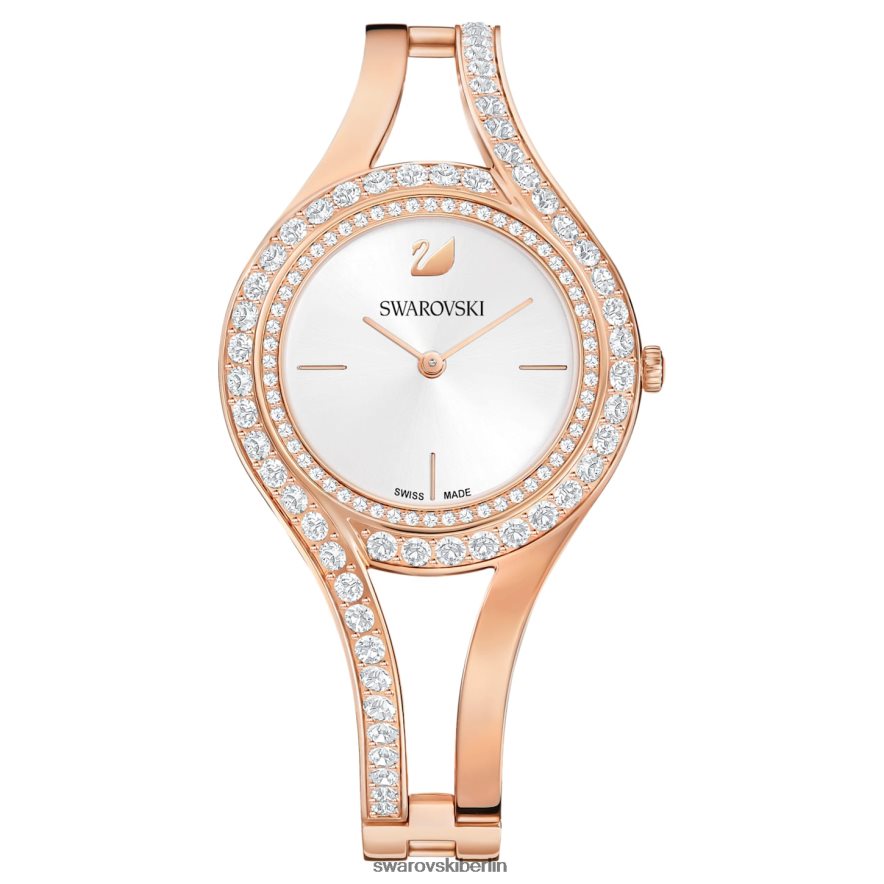 Swarovski ewige Wache In der Schweiz hergestellt, Metallarmband, roségoldfarben, roségoldfarbenes Finish Zubehör HLT4481158