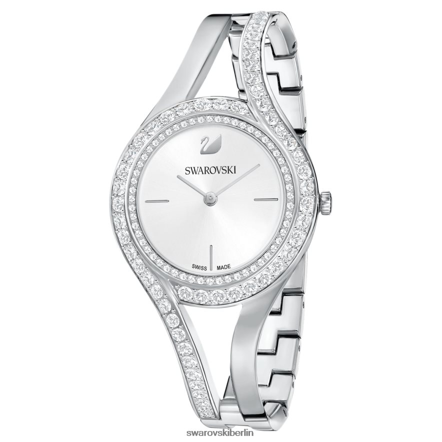 Swarovski ewige Wache Swiss Made, Metallarmband, silberfarben, Edelstahl Zubehör HLT4481220