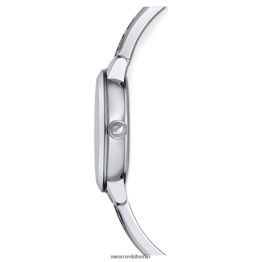 Swarovski kosmische Rockuhr Swiss Made, Metallarmband, silberfarben, Edelstahl Zubehör HLT4481240